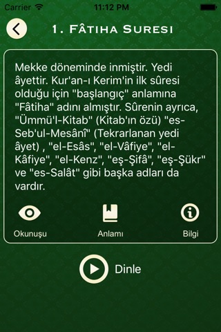 Kuran-ı Kerim - Sureler Pro screenshot 4