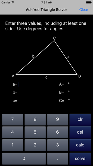 Triangle Solver