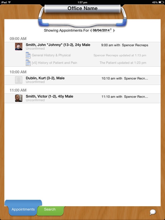 MacPractice Clipboard 7.3