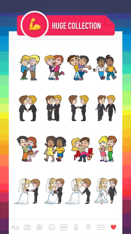 GayMoji - gay emojis keyboard for LGBT community