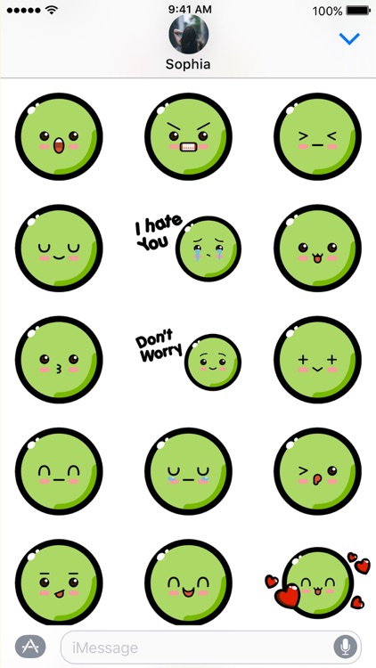 Paddy Pea - Stickers for iMessage