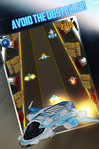 Galaxy Rocket Heroes: Speed Racing Pro screenshot 2