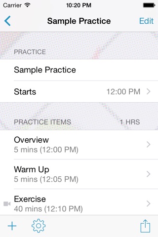 InfiniteTennis Practice Planner screenshot 2