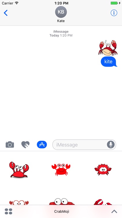 CrabMoji - Crab Stickers And Emoji Pack