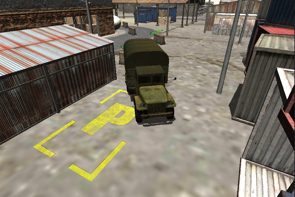 truck parking 3D car simulator game screenshot 3