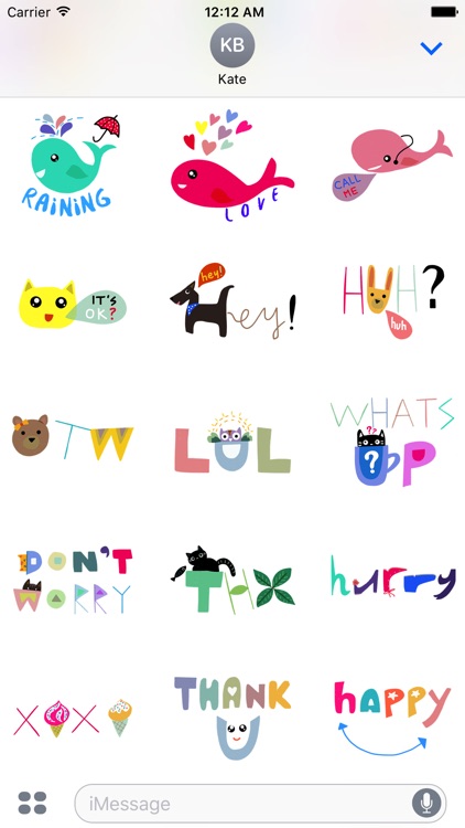 WordMine - Doodle Words Stickers screenshot-3