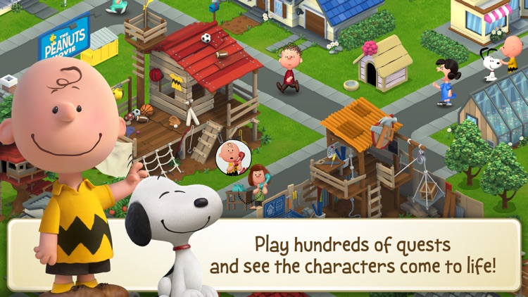 Peanuts: Snoopy's Town Tale screenshot-0