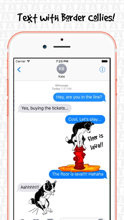 CollieMoji - Border Collie Emojis & Dog Stickers screenshot-3