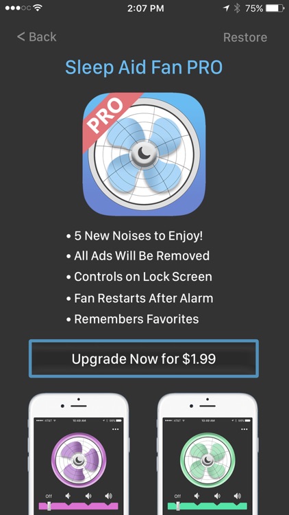 Sleep Aid Fan - White Noise Background Fan Sounds screenshot-4