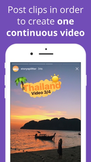 Story Splitter - Post longer Stories for Instagram(圖2)-速報App