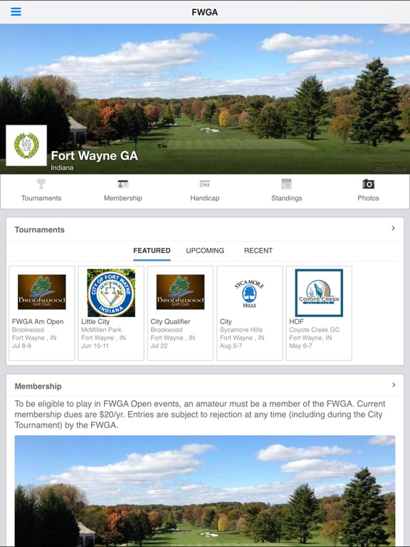 【图】Fort Wayne Golf Association(截图3)