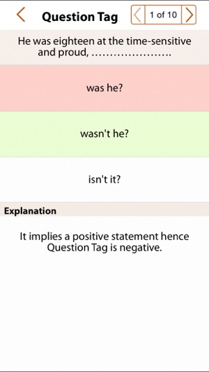 Grammar Express: Question Tag Lite(圖4)-速報App