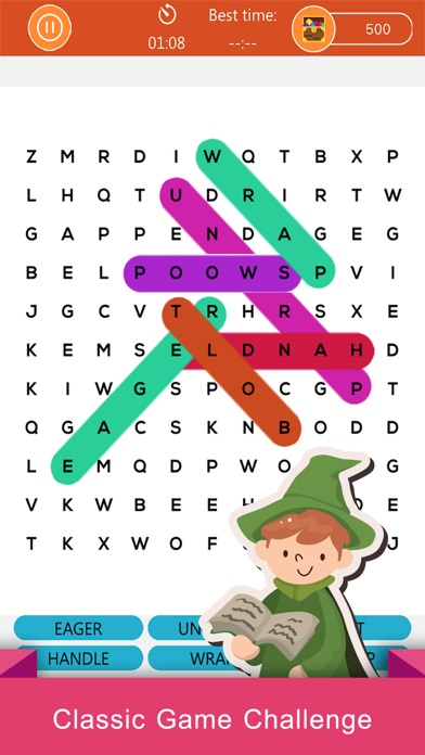 How to cancel & delete Wizard Challenge Word Search for Harry Potter from iphone & ipad 1