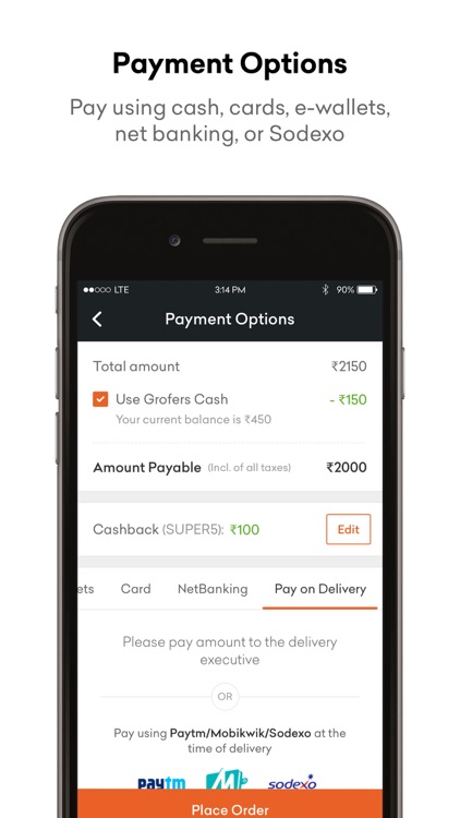Grofers - Online Grocery screenshot-3