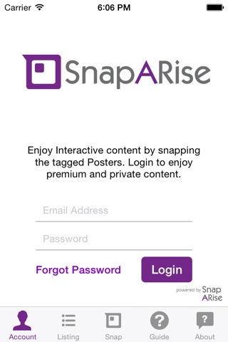 SnapARise screenshot 2