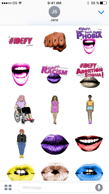 STICK ‘EM W DEFIANCE Stickers