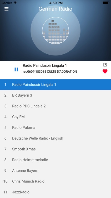 German Radio Station Player - Live Streaming