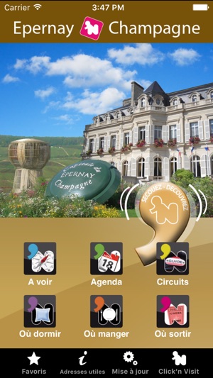 Click 'n Visit Epernay en Champagne(圖1)-速報App