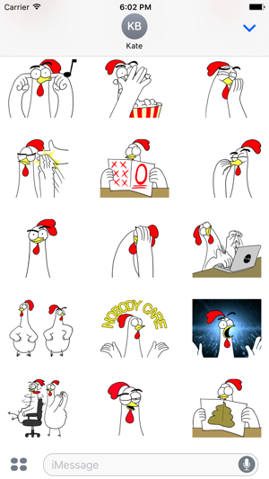 Chicken Bro 9 Sticker Pack(圖3)-速報App