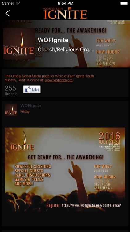 WOF Ignite