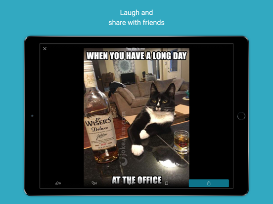 Joke4Fun App: Funny Jokes, Memes, Pics & Videos :)のおすすめ画像2