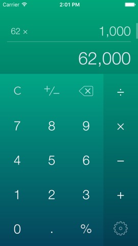 First Calc - Simple & Easy Calculator with themesのおすすめ画像1
