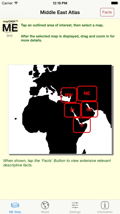 mapQWIK ME - Middle East Zoomable Atlas