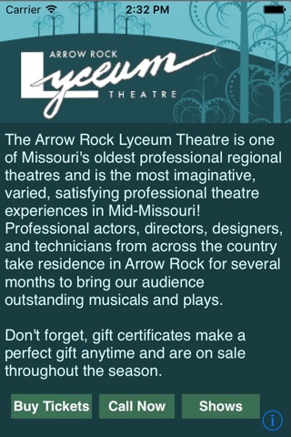 Arrow Rock Lyceum Theatre screenshot 2