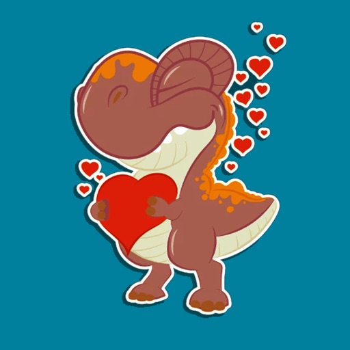 Dinos The Dinosaur Stickers for iMessage