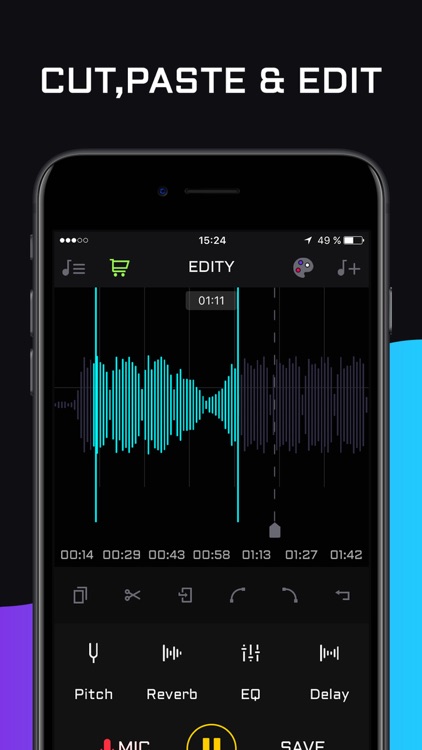 Edity-Audio & music editor pro