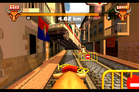 Pamplona Smash: Infinite Bull Runner screenshot 3