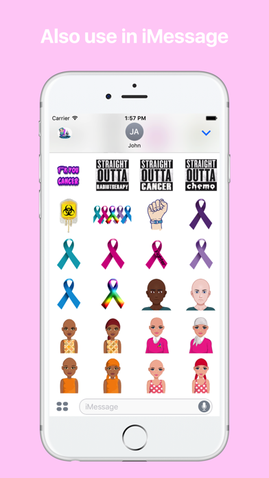 How to cancel & delete Cancermoji from iphone & ipad 4