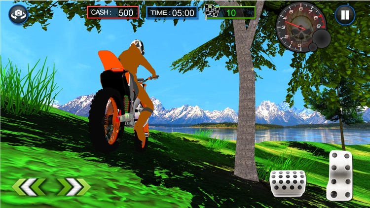 3D Motor Bike : Offroad Drag Racing screenshot-4
