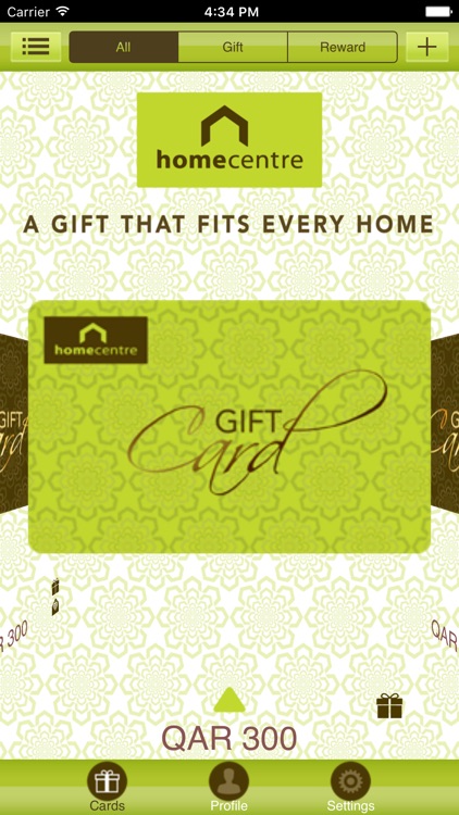 Qatar Home Centre GiftCard