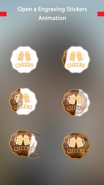 Engraving - Animated Chat Badge Stickers screenshot-3