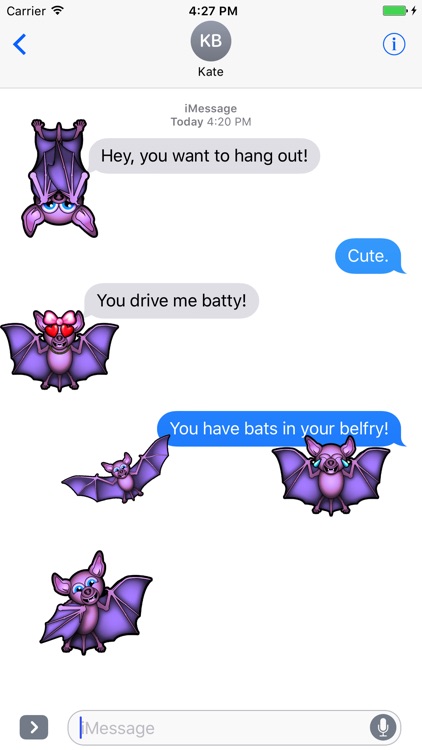 Bobby Bat Stickers