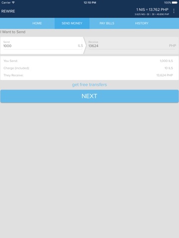 Rewire: Transfer Money Abroad screenshot 2