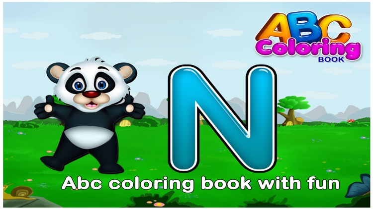 ABC Coloring Book - Drawing pad