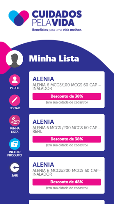 Cuidados pela vida ache medicamentos