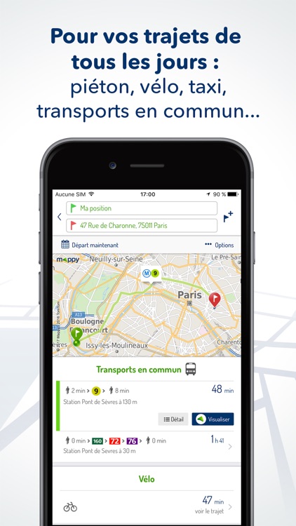 Mappy – Plan, Comparateur d’itinéraires, GPS