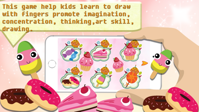 How to cancel & delete Candy Cake Paint - World of bakery sketchbook from iphone & ipad 2