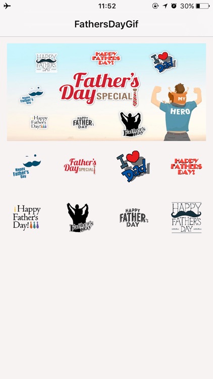 Fun Father's Day Sticker - Stickers for iMessage