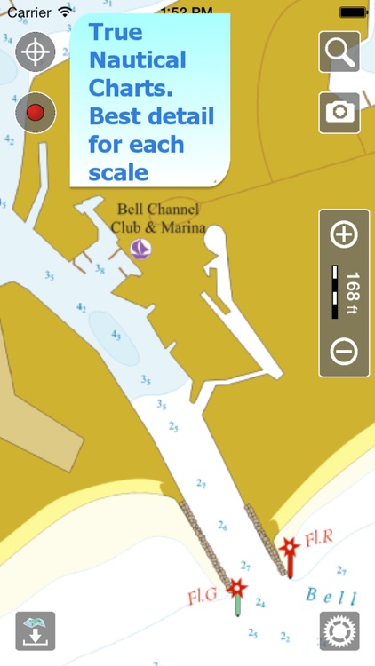 Aqua Map Bahamas HD Pro - GPS Wavey Line Charts
