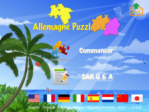 Germany Puzzle Map screenshot 3