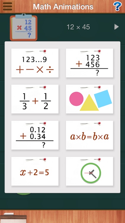 Math Animations (Grades 1-8)
