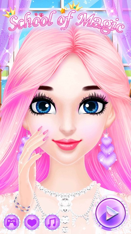 School of Magic - Princess Makeover Salon Games