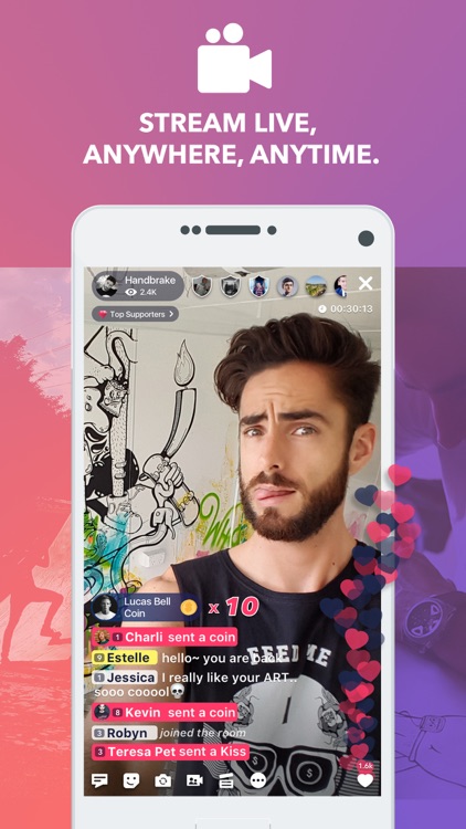 PocketLIVE - fun live video chat rooms screenshot-3