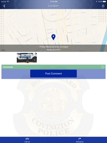 Covington Police Department screenshot 2