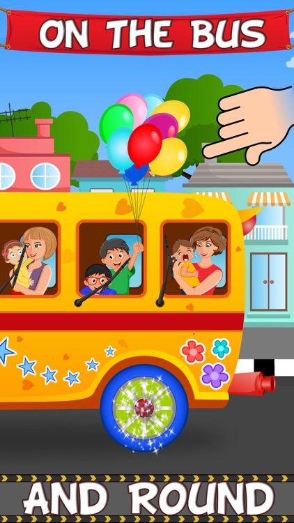 The Wheels On The Bus - Sing Along Nursery Rhyme