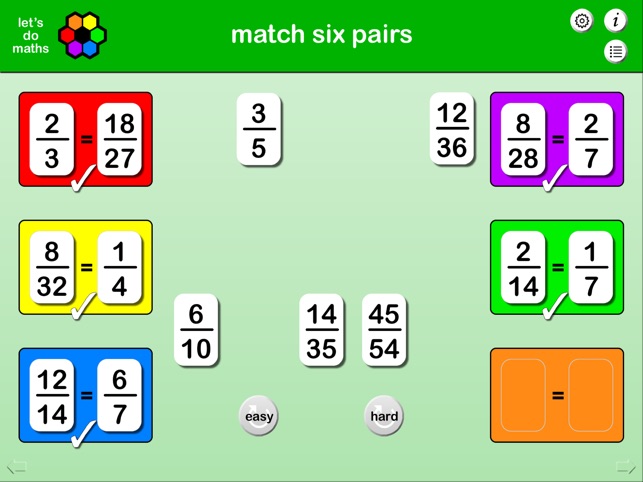 Practising equivalent fractions(圖5)-速報App